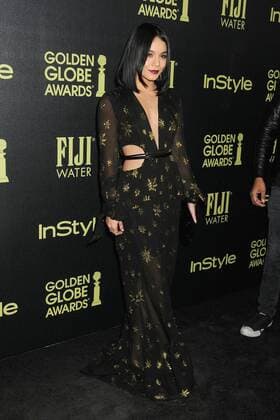 17 November 2015 - West Hollywood, California - Vanessa Hudgens. Hollywood Foreign Press Association and InStyle Celebrate The 2016 Golden Globe Award Season held at Ysabel.  ByronxPurvis AdMedia