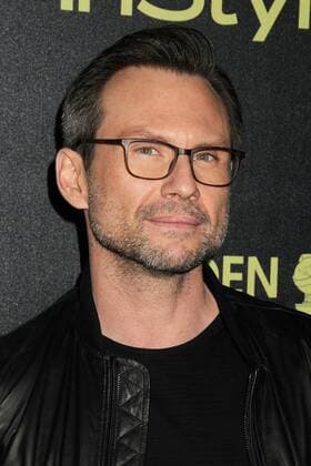 17 November 2015 - West Hollywood, California - Christian Slater. Hollywood Foreign Press Association and InStyle Celebrate The 2016 Golden Globe Award Season held at Ysabel.  ByronxPurvis AdMedia