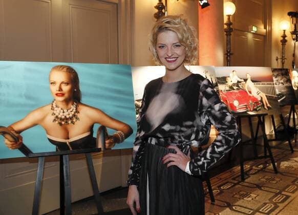 Xenia Prinzessin von Sachsen bei der Exclusiven Vernissage des LAMBERTZ FINE ART Kalenders 2016 - La Dolce Vita im Hotel de Rome, Berlin. 17.11.2015