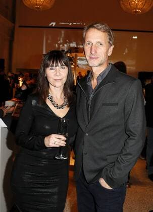 Anja van Zoest, Jens van Zoest bei der Exclusiven Vernissage des LAMBERTZ FINE ART Kalenders 2016 - La Dolce Vita im Hotel de Rome, Berlin. 17.11.2015