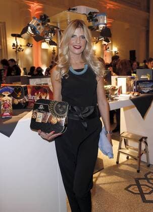 Tanja Buelter bei der Exclusiven Vernissage des LAMBERTZ FINE ART Kalenders 2016 - La Dolce Vita im Hotel de Rome, Berlin. 17.11.2015