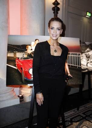 Lara Isabelle Rentinck bei der Exclusiven Vernissage des LAMBERTZ FINE ART Kalenders 2016 - La Dolce Vita im Hotel de Rome, Berlin. 17.11.2015