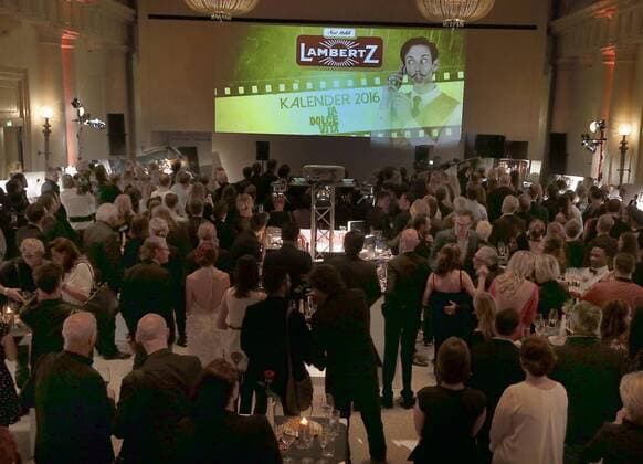 Atmosphaere bei der Exclusiven Vernissage des LAMBERTZ FINE ART Kalenders 2016 - La Dolce Vita im Hotel de Rome, Berlin. 17.11.2015