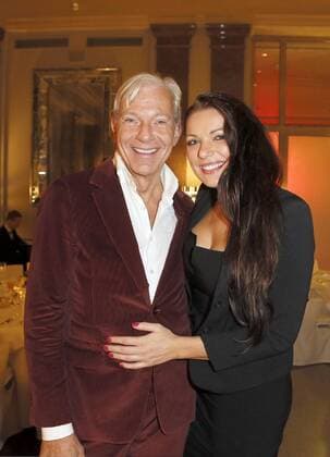 Jo Groebel, Olivia Tilgner bei der Exclusiven Vernissage des LAMBERTZ FINE ART Kalenders 2016 - La Dolce Vita im Hotel de Rome, Berlin. 17.11.2015