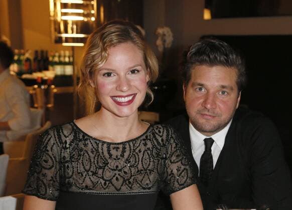 Barbara Seck, Daniel Koslowski bei der Exclusiven Vernissage des LAMBERTZ FINE ART Kalenders 2016 - La Dolce Vita im Hotel de Rome, Berlin. 17.11.2015
