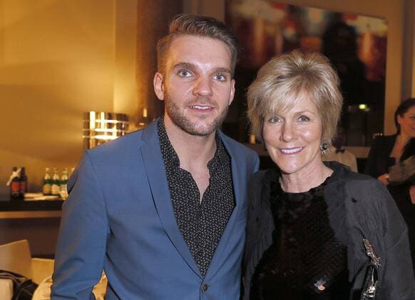 Julian Eissrich, Kathleen King von Alvensleben bei der Exclusiven Vernissage des LAMBERTZ FINE ART Kalenders 2016 - La Dolce Vita im Hotel de Rome, Berlin. 17.11.2015