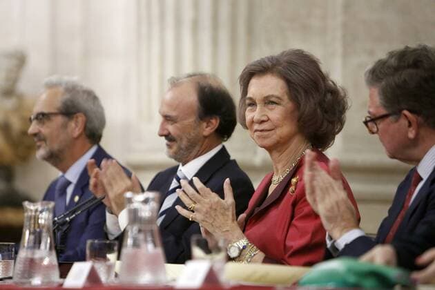 Queen Sofia of Spain during XXIV Reina Sofia Iberoamerican Poetry Award . November 18, 2015.  (2015111807)
