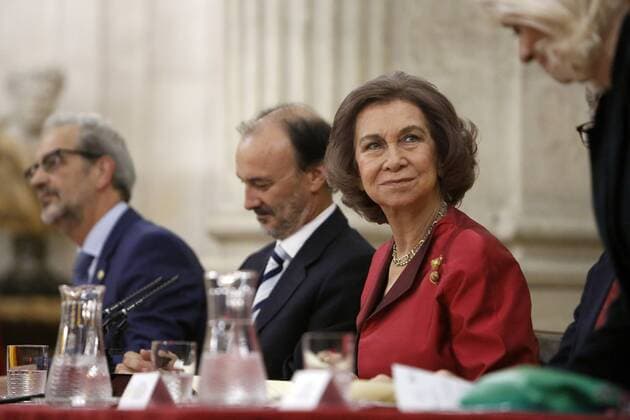 Queen Sofia of Spain during XXIV Reina Sofia Iberoamerican Poetry Award . November 18, 2015.  (2015111809)