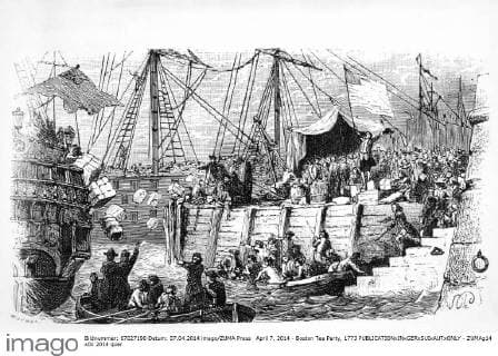 April 7, 2014 - Boston Tea Party, 1773  - ZUMAg14