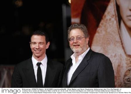 Oliver Berben und Martin Moszkowicz. Weltpremiere des Films Die Paepstin im CineStar Sony Center am Potsdamer Platz in Berlin am 19.10.2009. Premiere Die Päpstin