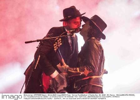 Corona Musikfestival in Mexiko Nov. 22, 2015 - Df, Mexico - E22111505.JPG.MEXICO, D.F. MusicMusica-Corona Capital.- La banda britanica The libertines Foto: Agencia EL UNIVERSALGerman EspinosaJMA. Df Mexico  - ZUMAu78_
