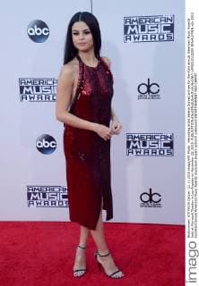 Recording artist Selena Gomez arrives for the 43rd annual American Music Awards held at Microsoft Theater in Los Angeles on November 22, 2015.  LAP2015112209 JIMxRUYMEN