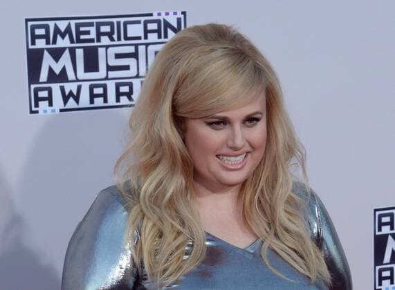 Actress Rebel Wilson arrives for the 43rd annual American Music Awards held at Microsoft Theater in Los Angeles on November 22, 2015.  LAP20151122166 JIMxRUYMEN
