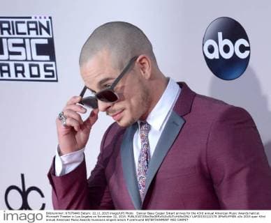 Dancer Beau Casper Smart arrives for the 43rd annual American Music Awards held at Microsoft Theater in Los Angeles on November 22, 2015.  LAP20151122178 JIMxRUYMEN
