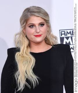 Nov. 22, 2015 - Los Angeles, California, U.S. - Meghan Trainor arrives for the 2015 American Music Awards at the Microsoft theater. Los Angeles U.S. - ZUMAo05_