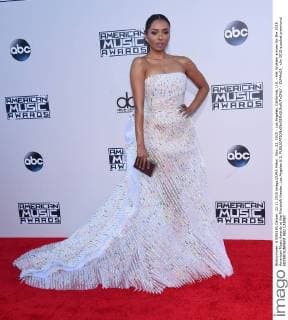 Nov. 22, 2015 - Los Angeles, California, U.S. - Kat Graham arrives for the 2015 American Music Awards at the Microsoft theater. Los Angeles U.S. - ZUMAo05_