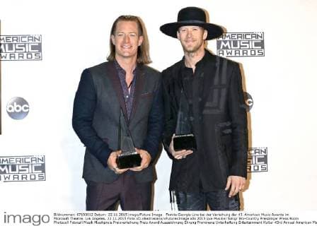 Florida Georgia Line bei der Verleihung der 43. American Music Awards im Microsoft Theatre. Los Angeles, 22.11.2015 Foto:xD.xBedrosianx xFuturexImage