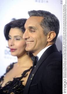 Bassem Youssef mit Gattin Hala Diab Youssef bei der Gala zur 43. Verleihung der International Emmy Awards 2015 im New York Hilton Hotel. New York, 23.11.2015 Foto:xD.xVanxTinex xFuturexImage