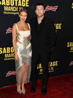 March 19, 2014 - Los Angeles, California, U.S. - Sam Worthington attending the LosAngeles Premiere of Sabotage held at the Regal Cinemas L.A. Live in Los Angeles, California on March 19, 2014. 2014 - ZUMAl89