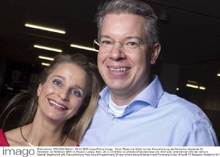 Frank Thelen mit Gattin bei der Preisverleihung der Deutschen Akademie für Fernsehen im Filmforum NRW im Museum Ludwig. Köln, 28.11.2015 Foto:xC.xHardtx xFuturexImage