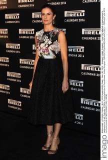 Nov. 30, 2015 - England, United Kingdom - Livia Firth attends a gala evening to celebrate the Pirelli Calendar 2016 by Annie Leibovitz at Roundhouse. United Kingdom - ZUMAs147