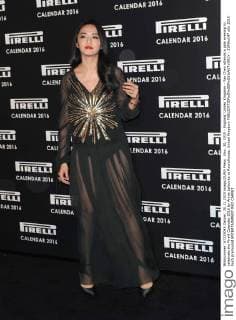 Nov. 30, 2015 - England, United Kingdom - Yao Chen attends a gala evening to celebrate the Pirelli Calendar 2016 by Annie Leibovitz at Roundhouse. United Kingdom - ZUMAs147