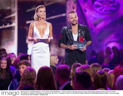 Joanna Krupa in Warsaw Joanna Krupa, Michal Pirog Joanna Krupa hosts the final of 5th edition of Poland s Top Model on November 30, 2015 in Warsaw, Poland. EN_01194342_0029 