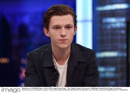 Tom Holland visita el Hormiguero. 588 Diego Puerta Cordon Press Tom Holland attends to the El Hormiguero tv show. Cordon Press 