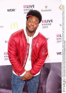Jokah Tululu bei der Verleihung der 1Live Krone am 03.12.2015 in Bochum 1 Live Krone Verleihung 2015 in Bochum 