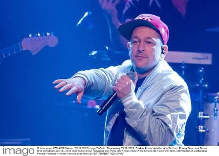 Donnerstag 03.12.2015, Einslive Krone Verleihung in Bochum, Bjoern Beton von Fettes Brot DeFodi001