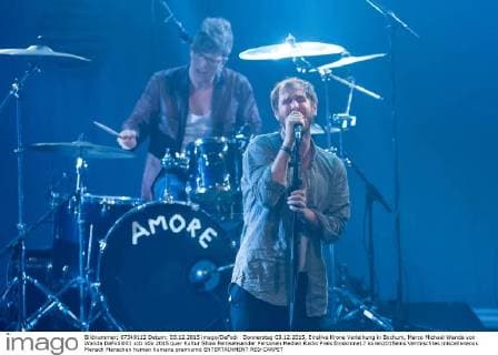 Donnerstag 03.12.2015, Einslive Krone Verleihung in Bochum, Marco Michael Wanda von Wanda DeFodi001