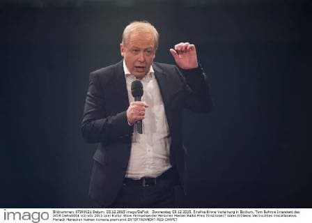 Donnerstag 03.12.2015, Einslive Krone Verleihung in Bochum, Tom Buhrow Intendant des WDR DeFodi001