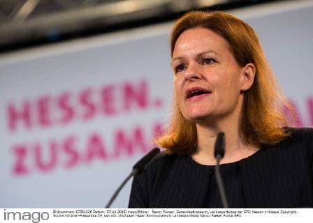 Nancy Faeser, Generalsekretaerin, Landesparteitag der SPD Hessen in Kassel Copyright: Socher xEibner-Pressefoto EP_kso