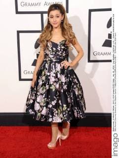 Jan. 26, 2014 - Los Angeles, California, U.S. - Ariana Grande arrives for the 56th Annual Grammy Awards at the Staples Center. - ZUMAo05