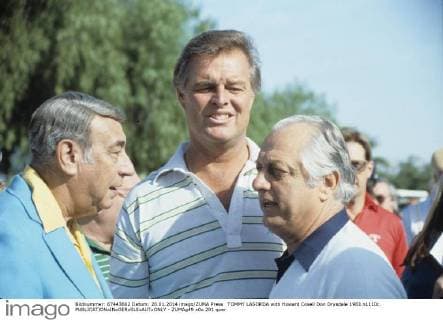 TOMMY LASORDA with Howard Cosell Don Drysdale 1983.n1110c. - ZUMAg49
