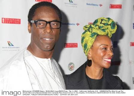 Feb. 6, 2014 - Hollywood, California, U.S. - I15656CHW.The 22nd Annual Pan African Film & Arts Festival.Baldwin Hills Crenshaw Plaza Rave Cinemas 15, Los Angeles, CA.02 06 2014.ISIAH WASHINGTON AND JENISA MARIE GARLAND . - ZUMAw87