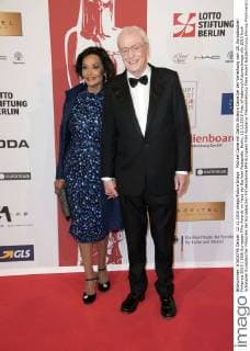 Michael Caine mit Gattin Shakira Caine bei der Verleihung vom 28. Europäischen Filmpreis 2015 28th European Film Awards im Haus der Berliner Festspiele. Berlin, 12.12.2015 Foto:xFredericx xFuturexImage