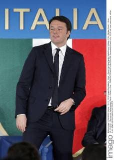 Rom - Renzi bei Sportpreis-Verleihung Collare d Oro Matteo Renzi - Rom, 15.12.2015 - Ehrung im italienischen Sport: Collari d Oro - SamanthaxZucchi