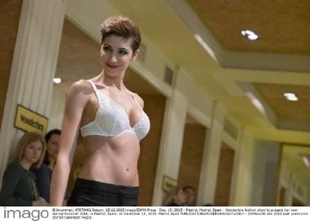 Dec. 15, 2015 - Madrid, Madrid, Spain - Wonderbra fashion show to present her new Spring-Summer 2016, in Madrid, Spain, on December 15, 2015. Madrid Spain  - ZUMAn230