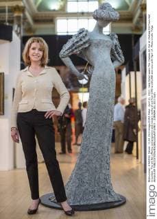 April 11, 2013 - Jane Asher opens The Chelsea Art Fair at Chelsea Old Town Hall in London. The art fair offering contemporary and modern works of art from £500 to £20,000 and runs until April 14. Photo credit: Tolga Akmen LNP  - ZUMAl94