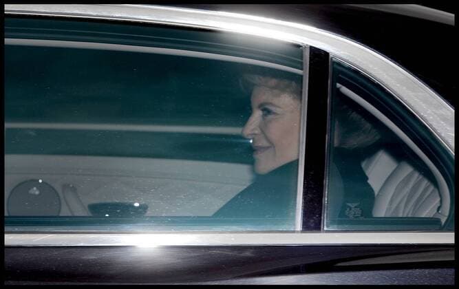 . 16 12 2015. London, United Kingdom. The Queen s Christmas Lunch. Princess Michael of Kent arrive s at Buckingham Palace for the The queens lunch  xAndrewxParsonsx xi-Imagesx IIM-11588-0018