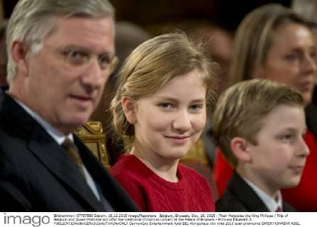 Belgium, Brussels, Dec. 16, 2015 - Their Majesties the King Philippe Filip of Belgium and Queen Mathilde will offer the traditional Christmas concert at the Palace of Brussels - Princess Elisabeth Â  DannyxGys