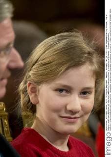 Belgium, Brussels, Dec. 16, 2015 - Their Majesties the King Philippe Filip of Belgium and Queen Mathilde will offer the traditional Christmas concert at the Palace of Brussels - Princess Elisabeth Â  DannyxGys