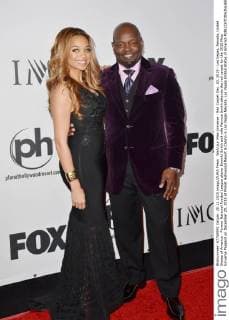 Wahl zur Miss Universe - Red Carpet Dec. 20, 2015 - Las Vegas, Nevada, United States of America - Former National Footbal League player Emmitt Smith and wife Patricia Smith attends the red carpet for the 2015 Miss Universe Pageant on December 20, 2015 at Planet Hollywood Resort & Casino in Las Vegas Nevada. Las Vegas United States of America - ZUMAt114