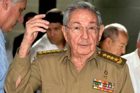 (151230) -- HAVANA, Dec. 29, 2015 -- Cuba s President Raul Castro reacts after casting his vote during the Sixth Ordinary Session of the Eighth Legislature of the National Assembly of Peoples s Power, at the Convention Palace in Havana, capital of Cuba, on Dec. 29, 2015. Cuba s President Raul Castro attended on Tuesday the Sixth Ordinary Session of the Eighth Legislature of the National Assembly of Peoples s Power. The legislative meeting took place after three days of discussions in standing committees, prior to the regular session, in which it was reported on the implementation of the State budget and the fulfillment of the Plan of National Economy of 2015. Vladimir Molina ) (jp) (ah) CUBA-HAVANA-POLITICS-CASTRO PRENSAxLATINA 