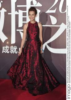 BEIJING, CHINA - JANUARY 07: (CHINA OUT) Actress Ada Choi arrives at the red carpet of the 2015 Sina Weibo Award Ceremony at China World Trade Center Tower III on January 7, 2016 in Beijing, China.  CFP477916084