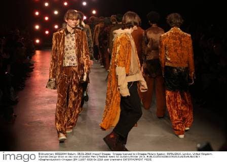 Images licensed to i-Images Picture Agency. 08 01 2016. London, United Kingdom. Topman Design show on day one of London Men s Fashion Week for Autumn Winter 2016.  xStephenxLockx xi-Imagesx IIM-11687-0006