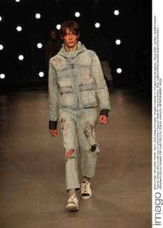 Images licensed to i-Images Picture Agency. 08 01 2016. London, United Kingdom. Topman Design show on day one of London Men s Fashion Week for Autumn Winter 2016.  xStephenxLockx xi-Imagesx IIM-11687-0022