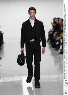 London Men s Fashion Week - Nazir Mazhar Modenschau . 08 01 2016. London, United Kingdom. Nazir Mazhar show on day one of London Men s Fashion Week for autumn winter 2016.  xStephenxLockx xi-Imagesx IIM-11691-0007