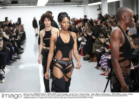London Men s Fashion Week - Nazir Mazhar Modenschau . 08 01 2016. London, United Kingdom. Nazir Mazhar show on day one of London Men s Fashion Week for autumn winter 2016.  xStephenxLockx xi-Imagesx IIM-11691-0018